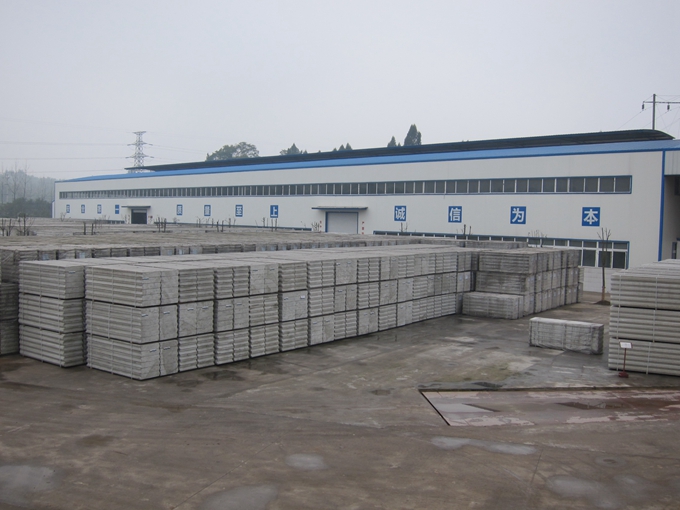 百乐博工厂产品堆放处